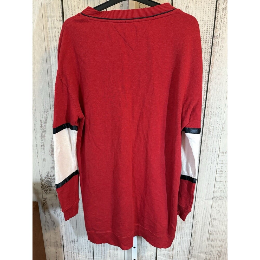 Tommy Hilfiger Women’s Dress Large Polo T-shirt Dress Red White Blue - Picture 6 of 6